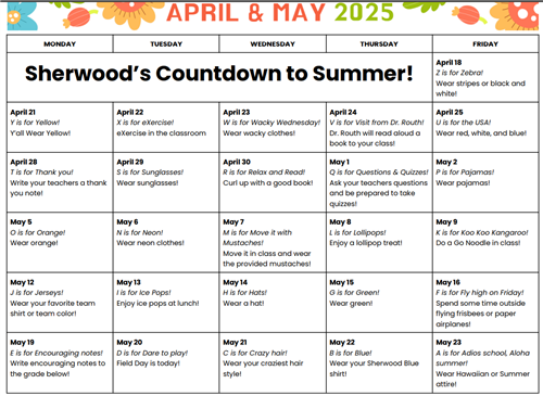 countdown to summer